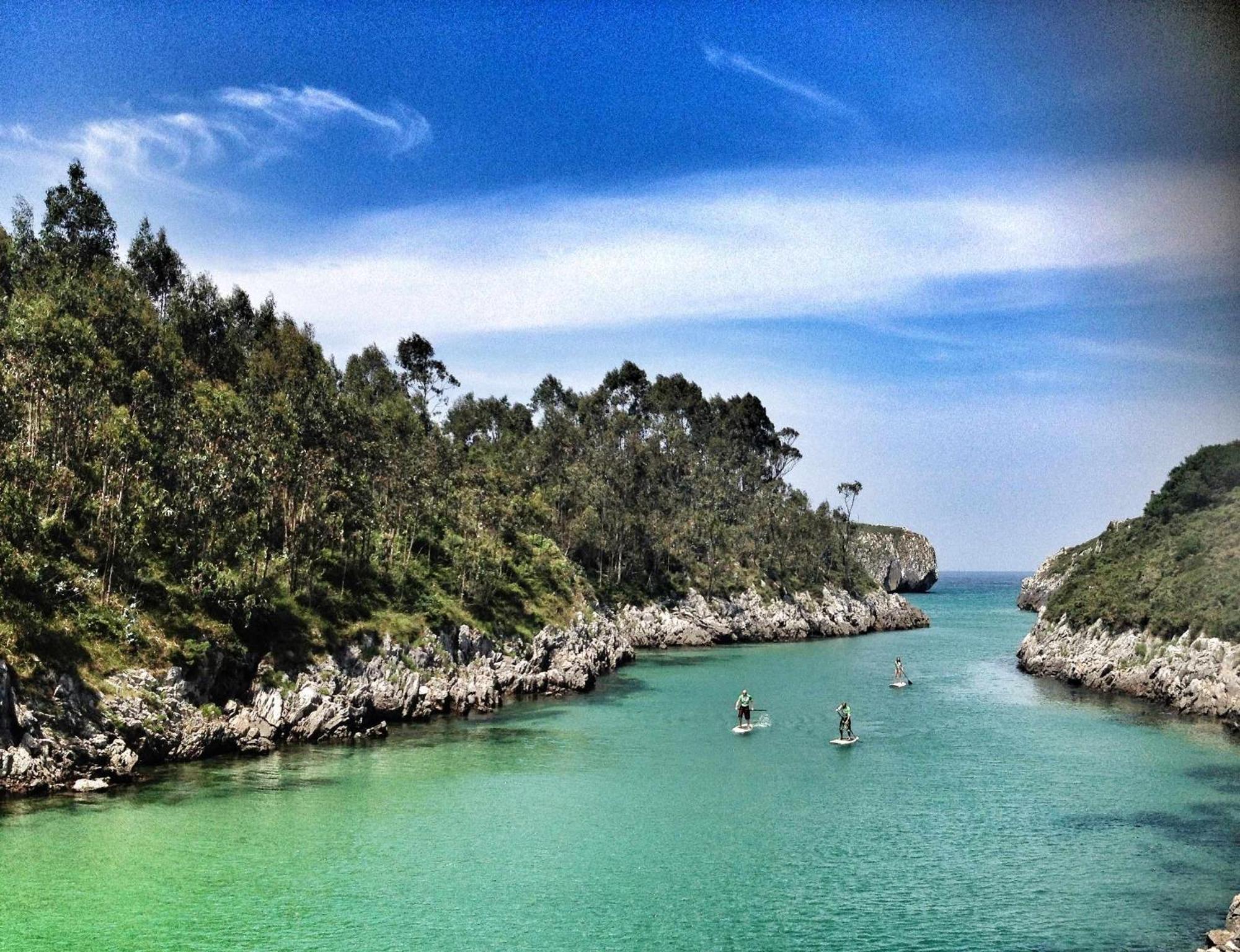 Villa Casa La Aldea De Guadamia Llames de Pría Esterno foto